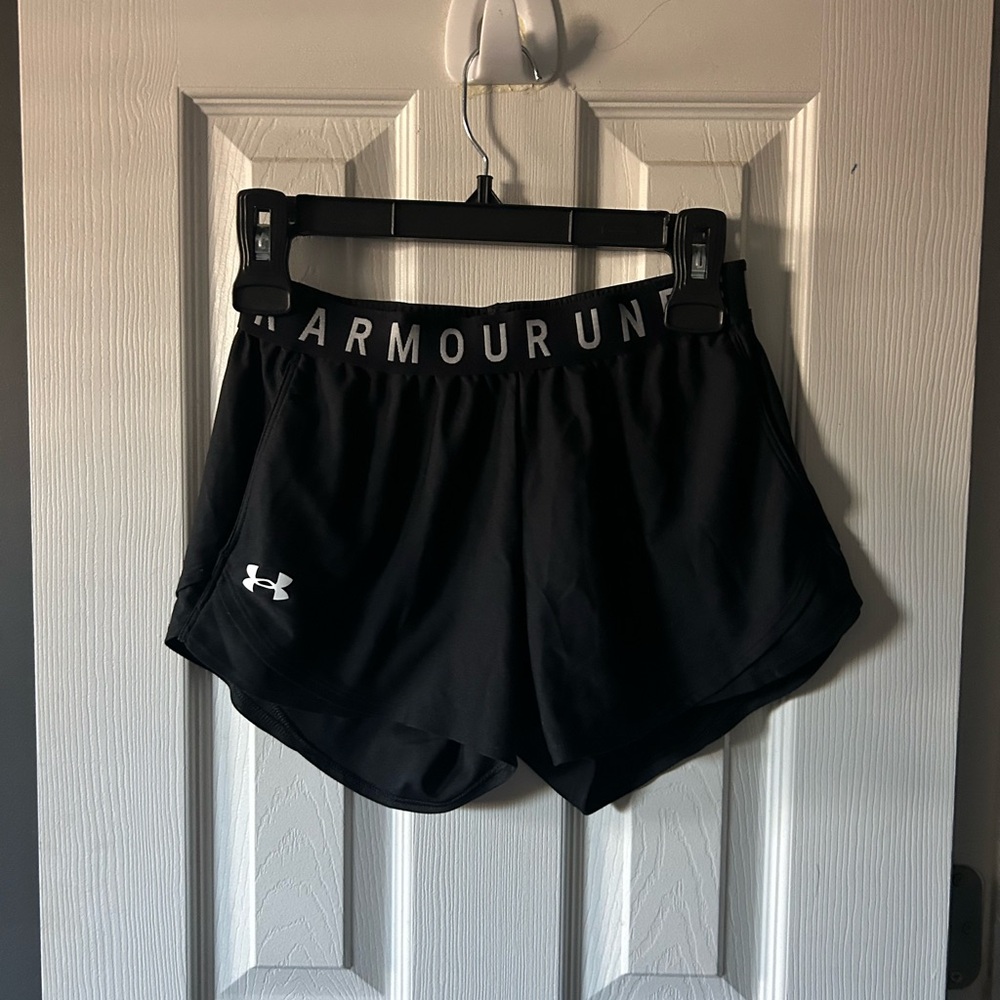 Under Armour Women's Black Athletic Shorts